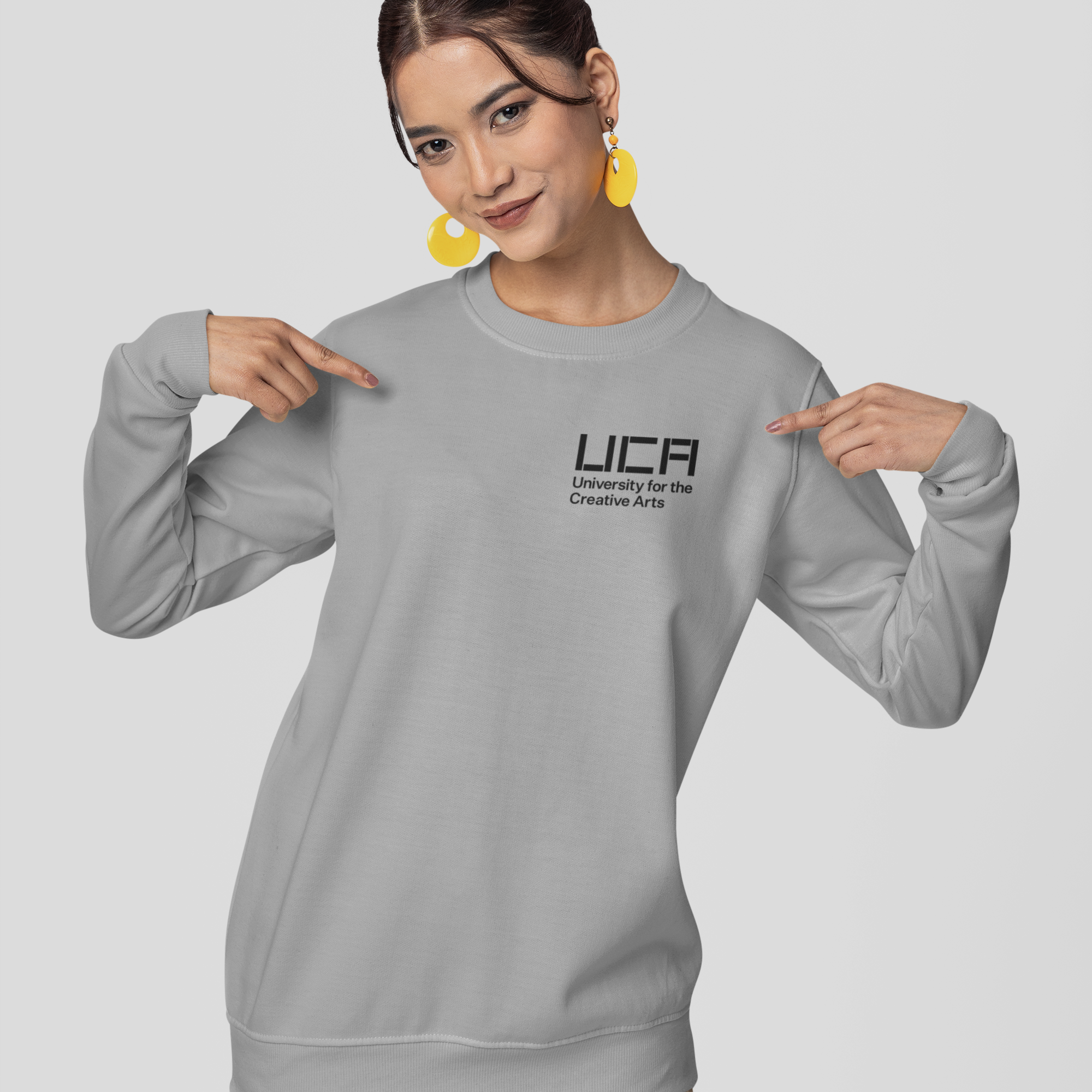 University for the Creative Arts - Graduation Names-list - Organic Sweatshirt