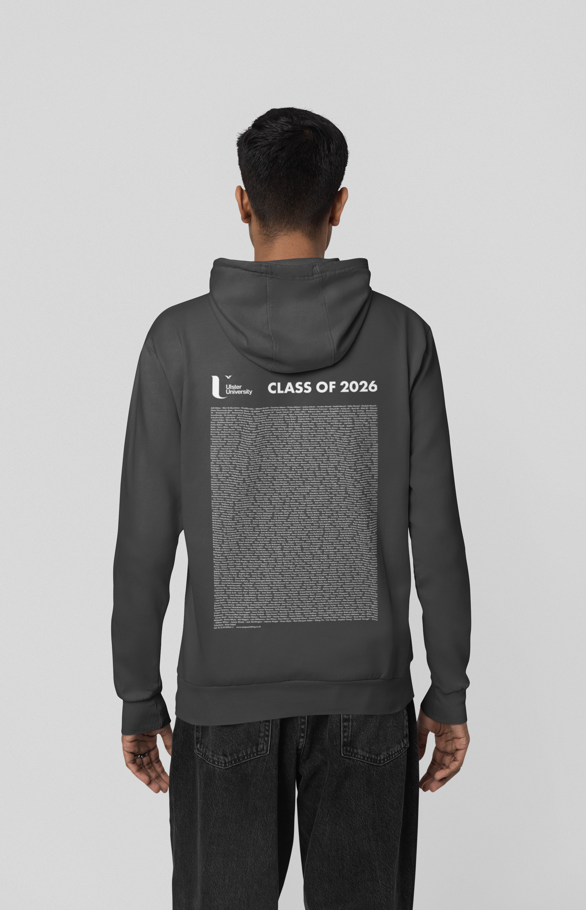Ulster University - Graduation Names-list - Zip Hoodie