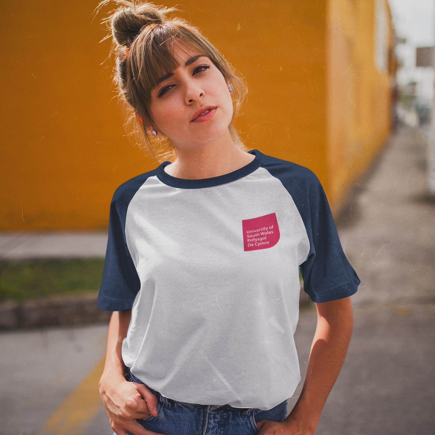 University of South Wales - Graduation Names-list - Regular Fit Baseball T-shirt