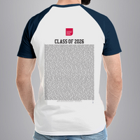 University of South Wales - Graduation Names-list - Regular Fit Baseball T-shirt