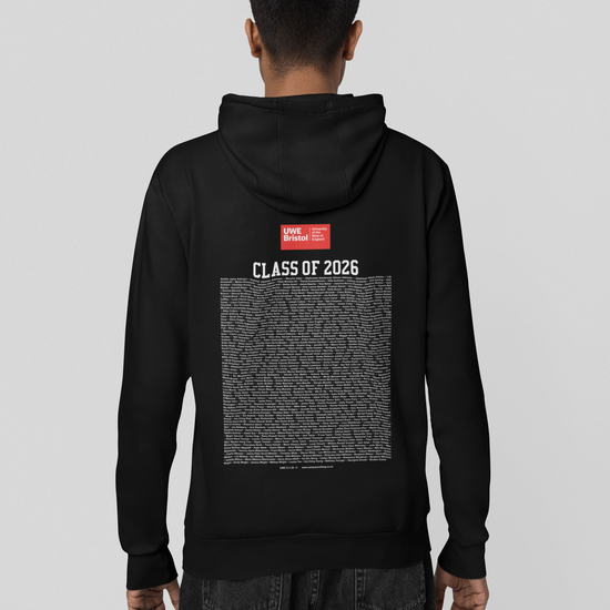 University of the West of England (UWE) - Graduation Names-list - Hoodie