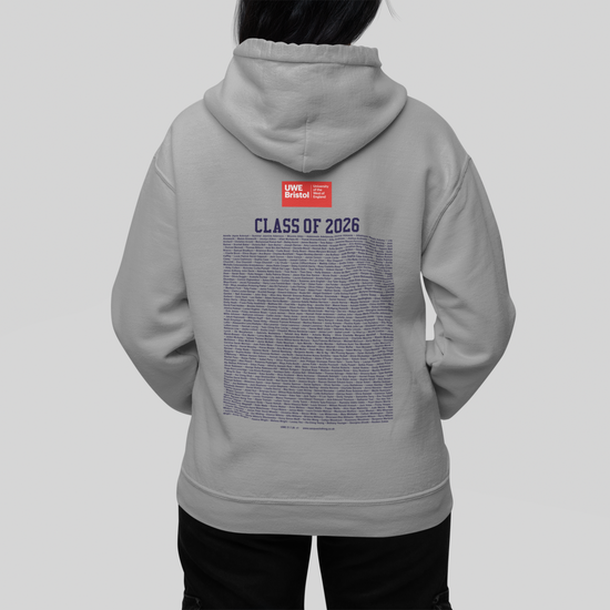 University of the West of England (UWE) - Keepsake Package - Graduation Hoodie, Bear & Tote Bag