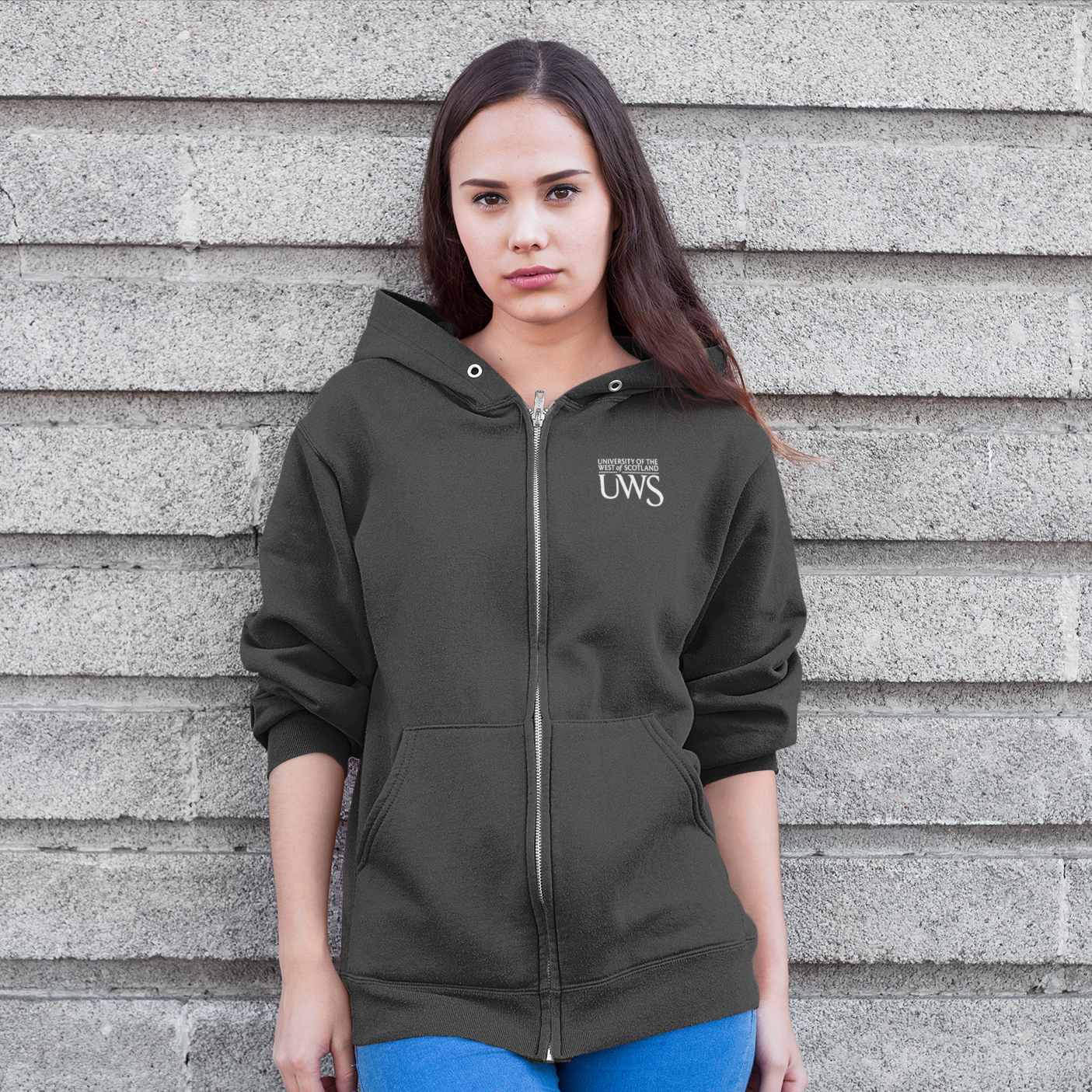 University of the West of Scotland - Graduation Names-list - Zip Hoodie