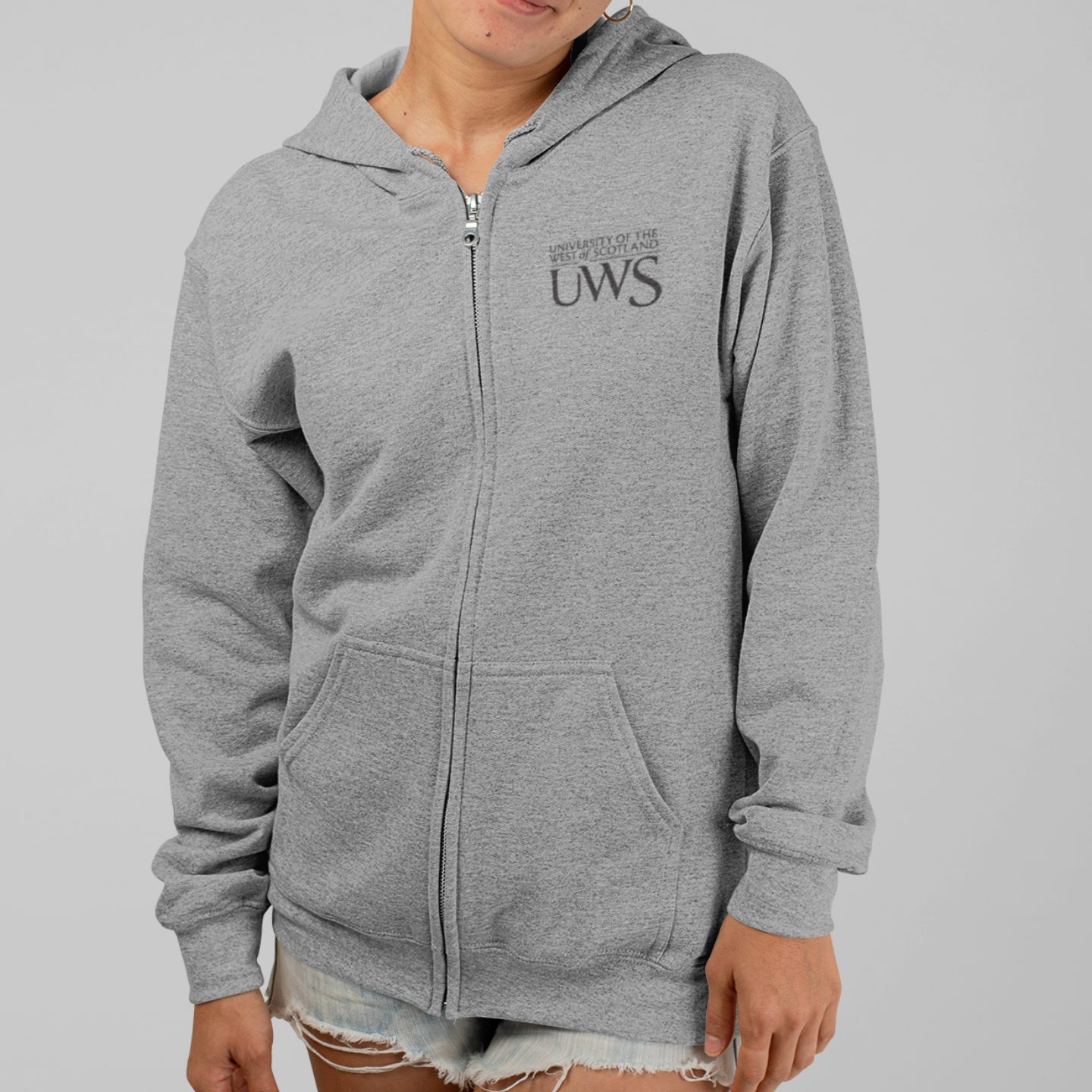 University of the West of Scotland - Graduation Names-list - Zip Hoodie