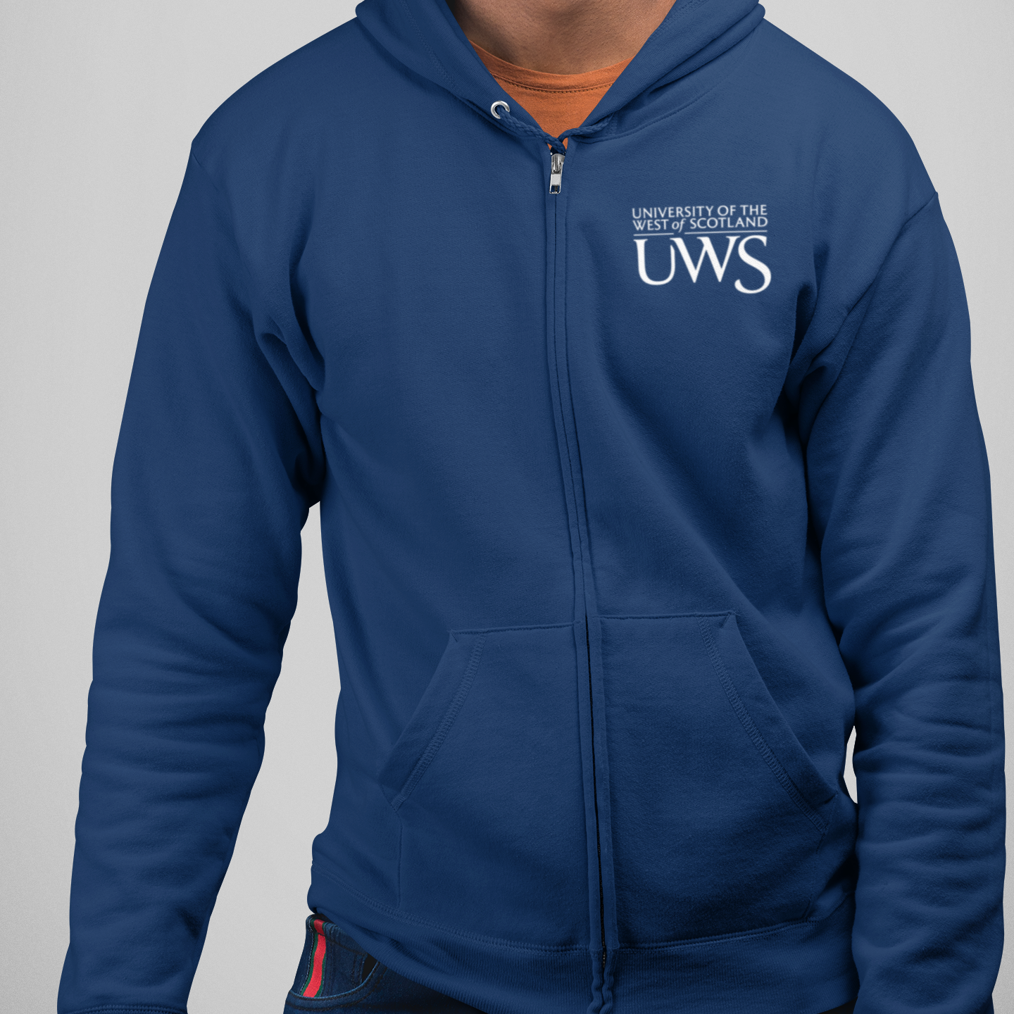 University of the West of Scotland - Graduation Names-list - Zip Hoodie