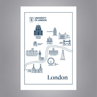 University of London - Tea Towel
