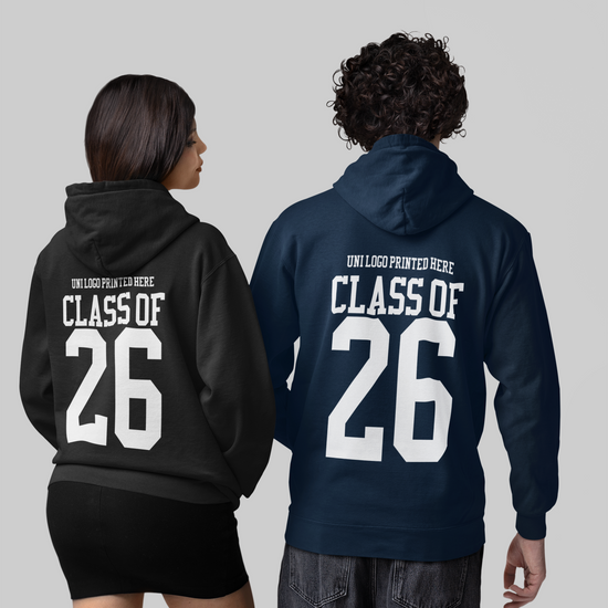University of the West of Scotland - Varsity Design - 'Class of Year' Graduation Hoodie