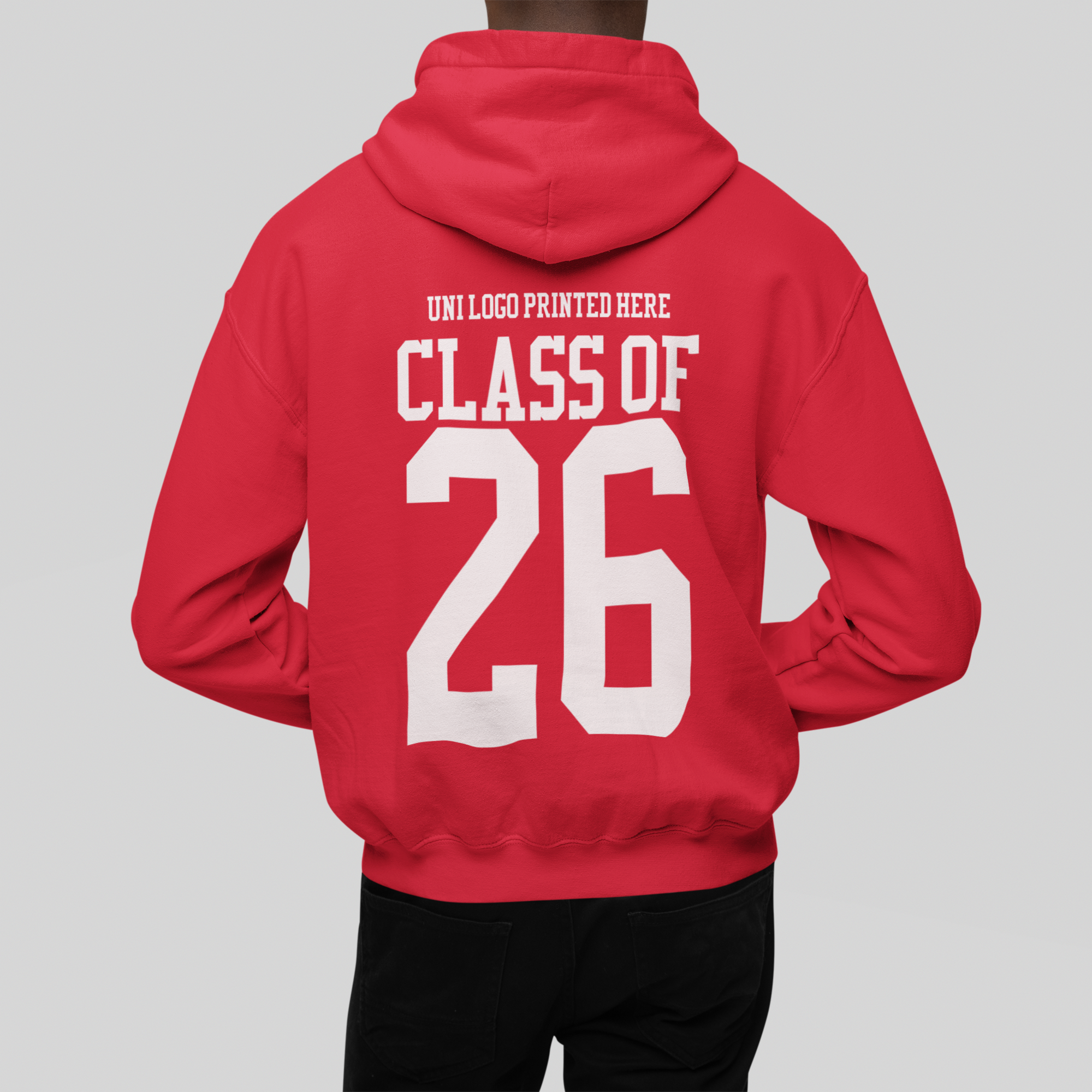 Southampton Solent University - Varsity Design - 'Class of Year' Graduation Hoodie