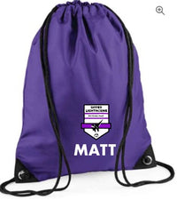 ULFC Purple Drawstring Bag