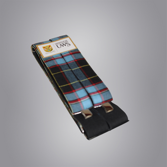 University of the West of Scotland Tartan Braces