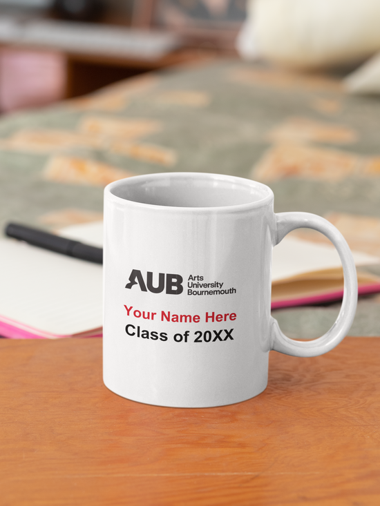 Arts University Bournemouth - Personalised Graduation Mug